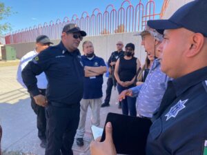 seguridad en la feria