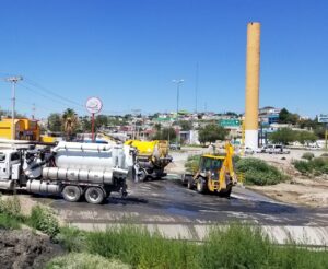 trabajos en monumento al cigarro