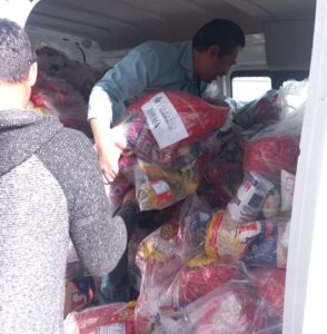 distribuyen despensas