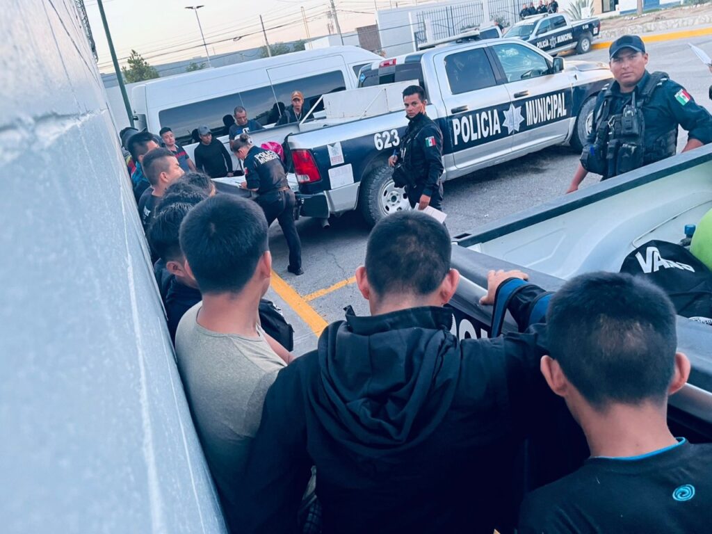 migrantes hondureños