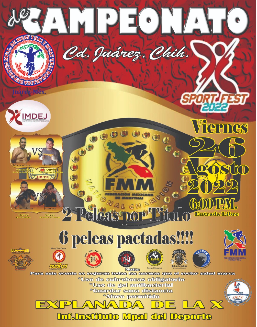 El Viernes Surgirá En Juárez Un Nuevo Campeón Nacional De Muay Thai Asiescomomx 5063