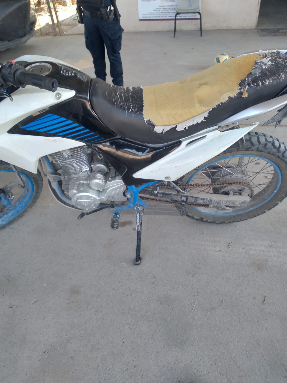 moto robada