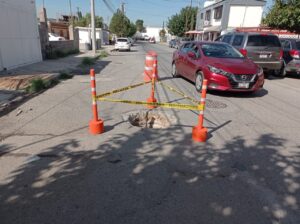 alcantarilla sin tapa