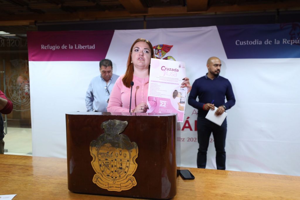 cruzada rosa