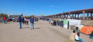 campamento venezolanos