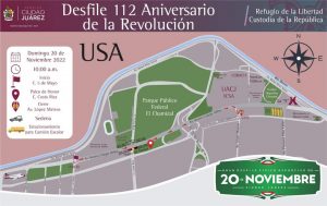 recorrido desfile