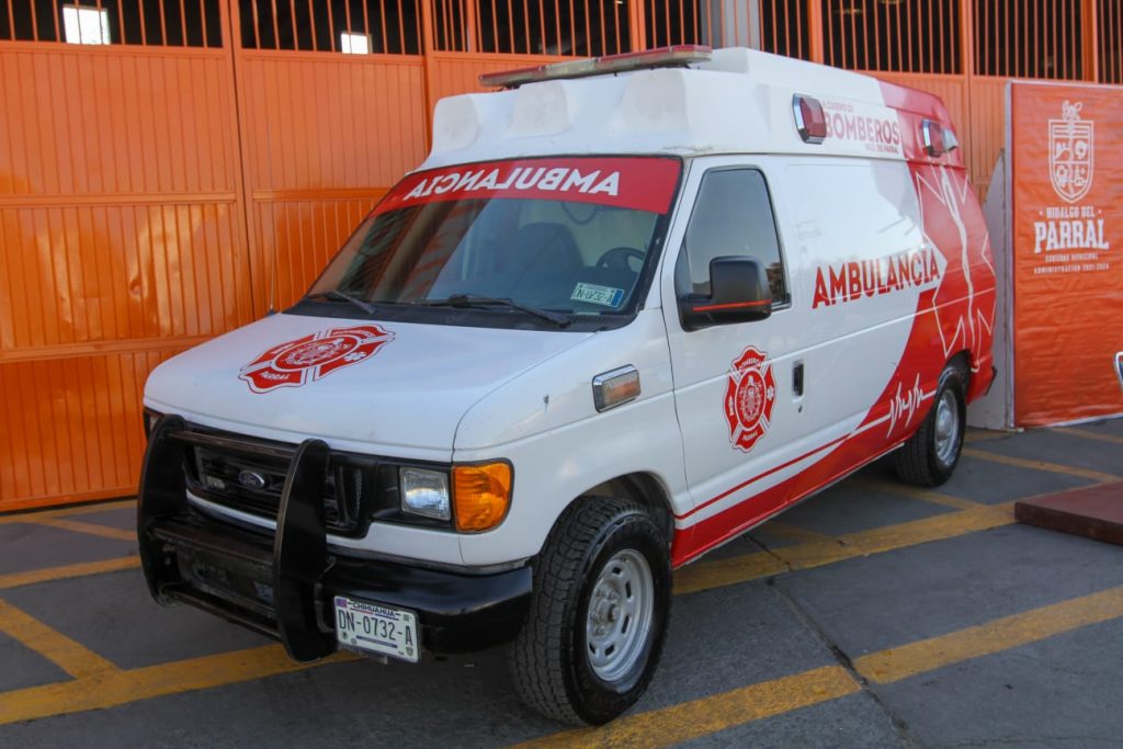 ambulancia donada