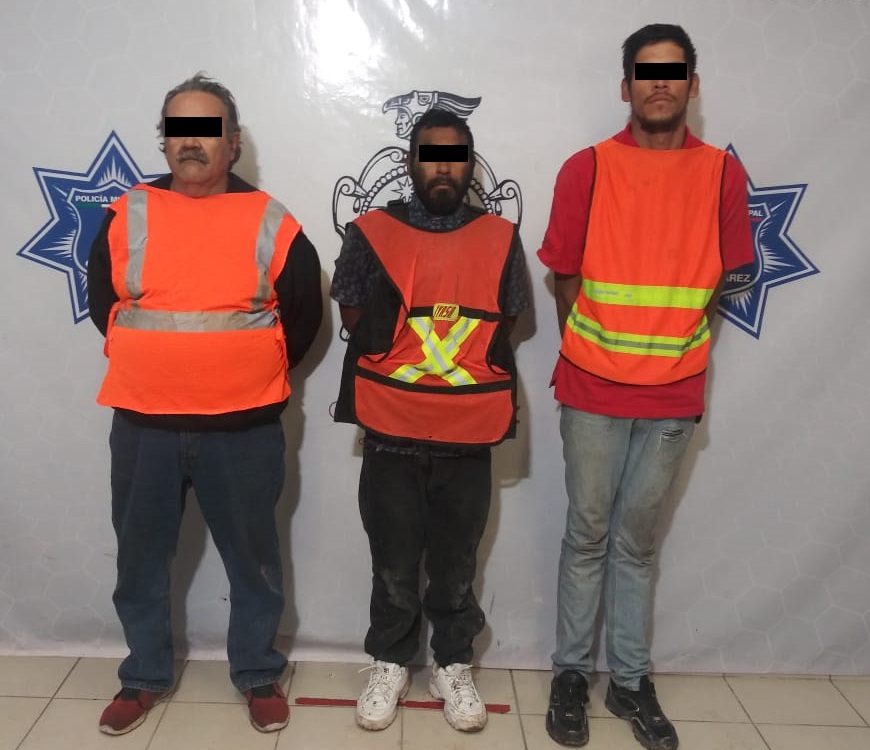 detenidos con droga y chaeco