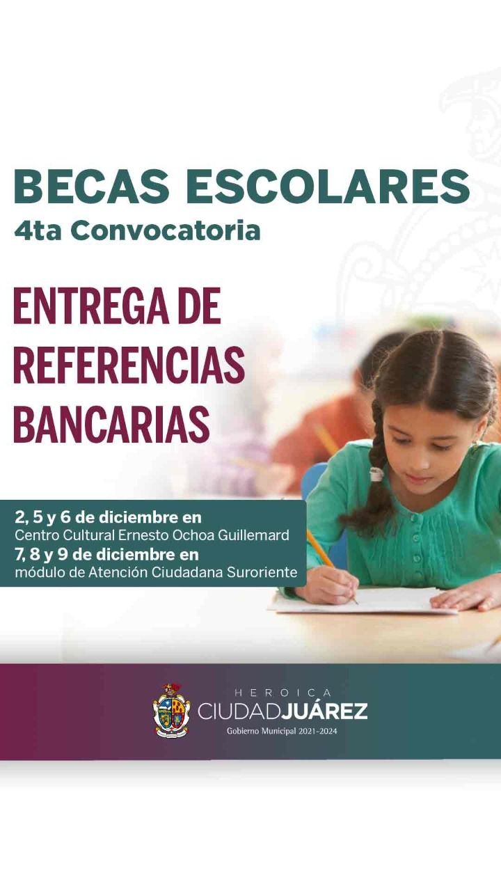 entrega becas escolares
