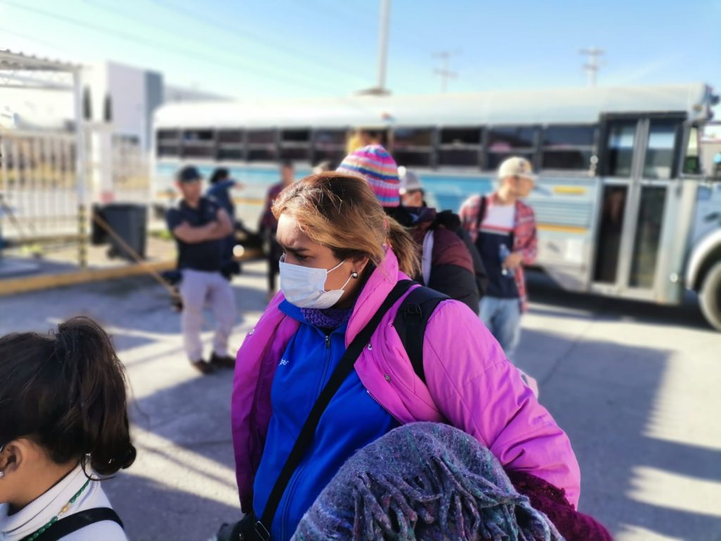 llegan migrantes a juarez