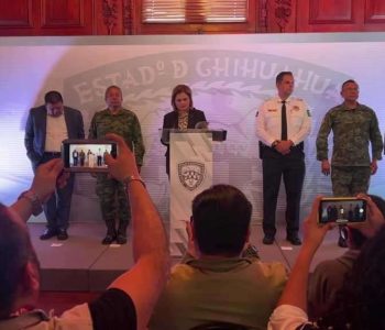 Confirma Gobernadora Maru Campos muerte del Chueco