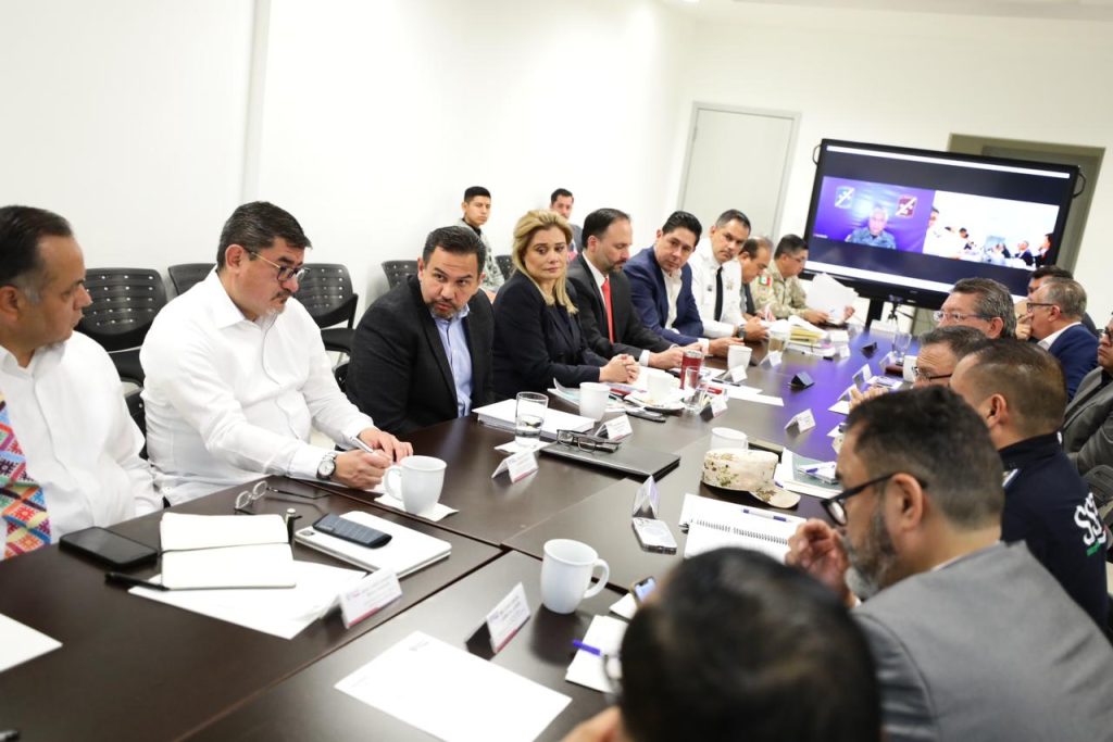 Mesa de Seguridad con GOBERNADORA MIGRANTES