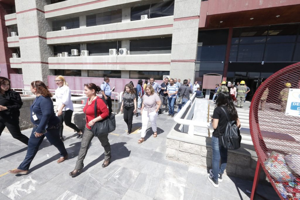 Simulacro SISMO EN PRESIDENCIA