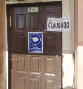 clausuran bar