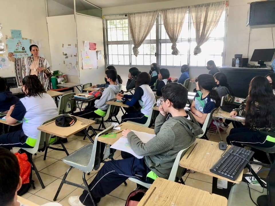 estudiantes telesecundaria