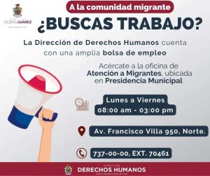 trabajo a migrantes