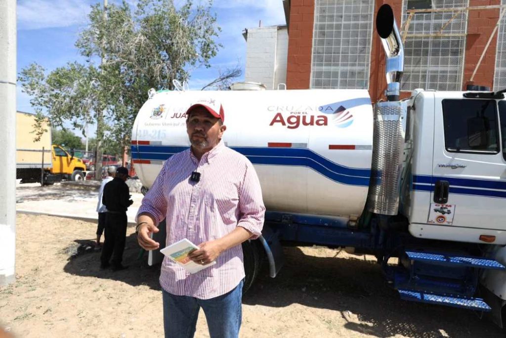 cruzada por el agua