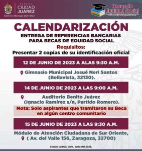 entrega becas