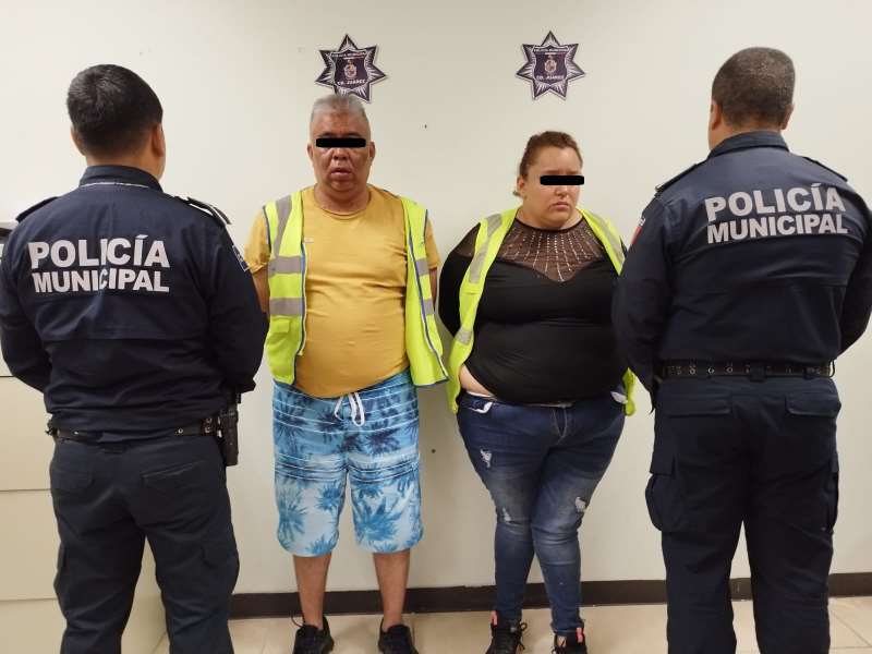 presuntos asaltantes