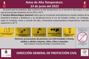 recomendaciones por calor
