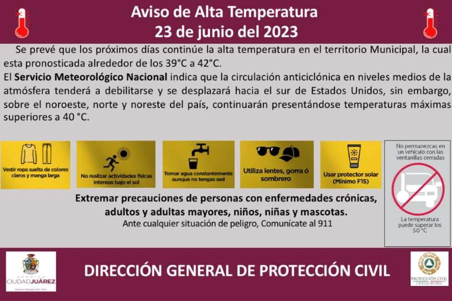 recomendaciones por calor