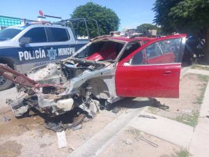 vehiculo robado desmantelado