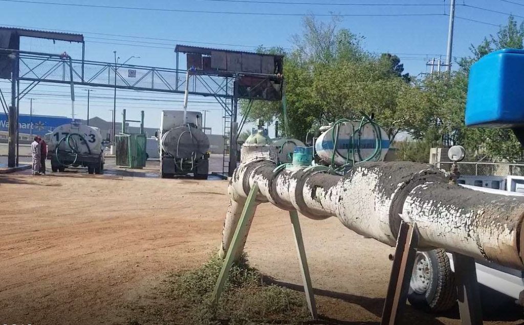 agua para los kilometros