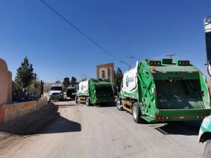 camiones pasa relleno