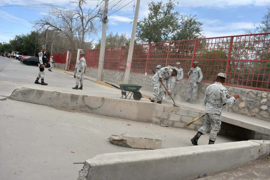 colabora ejercito en limpieza