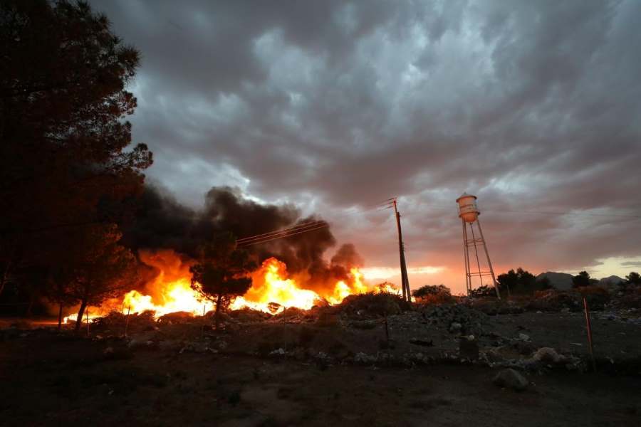 incendio chamizal