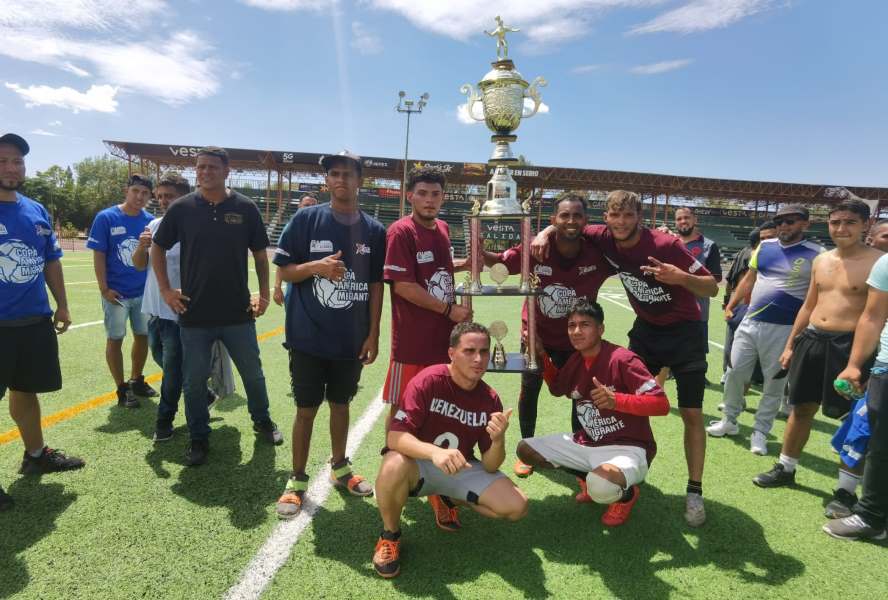 Venezuela campeon torneo migrante