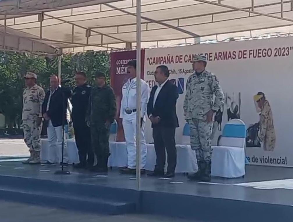canje de armas 2023