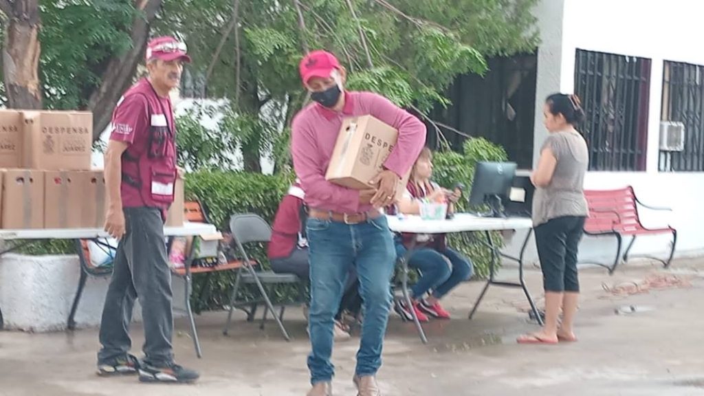 entrega despensas