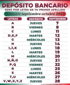 calendario pagos