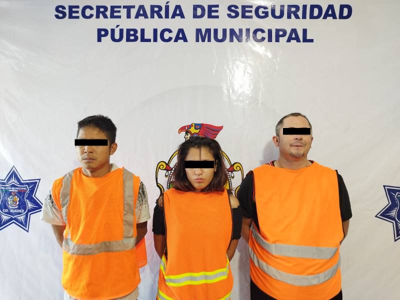 detenidos con armas y droga