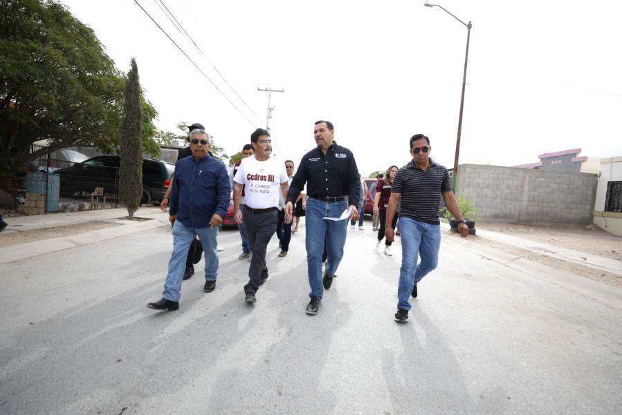 cruz-entrega obras en cedros
