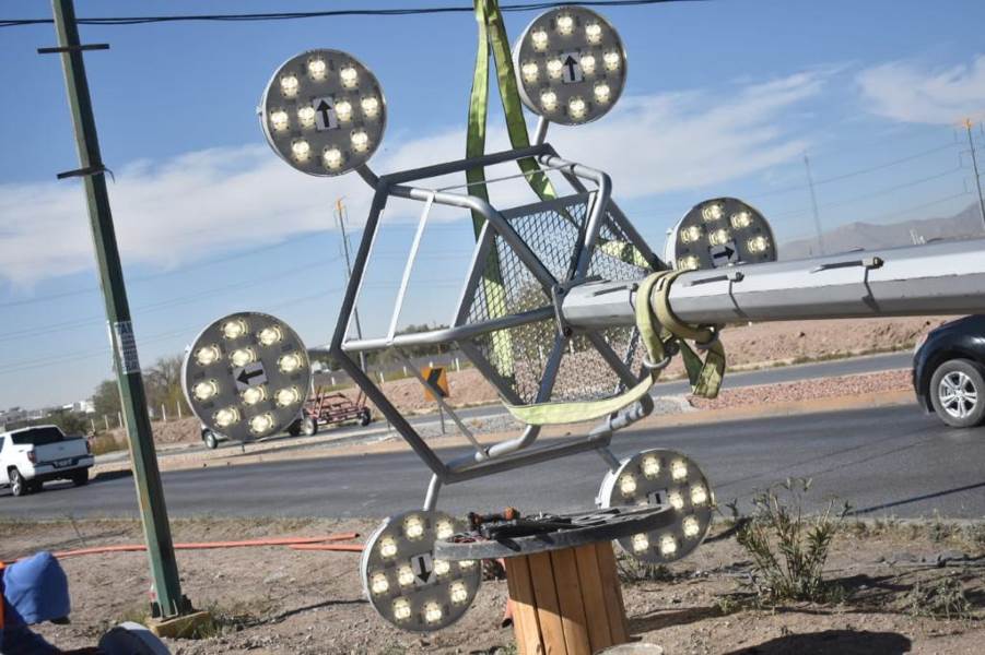 instalaran nvas luminarias