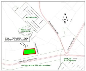 mapa arroyo jarudo