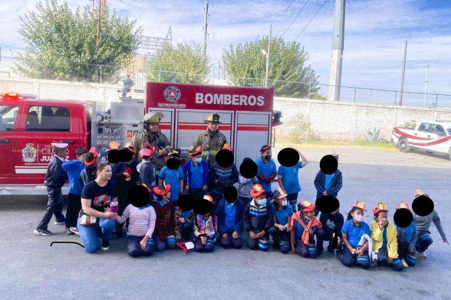 platicas de bomberos a niños