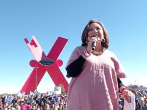 Xochitl Galvez en la X
