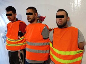 choferes detenidos con arma