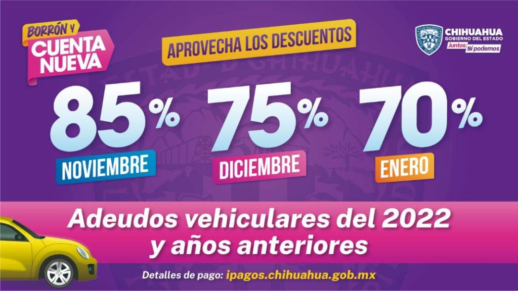 deacuento en pagos estatales