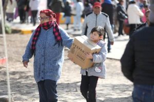 entregaron despensas en cruzada