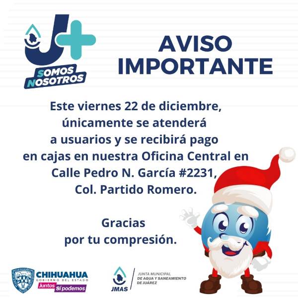 aviso suspencion labores