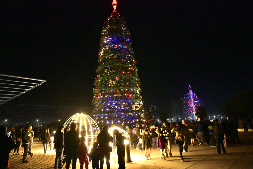 navidad parque central