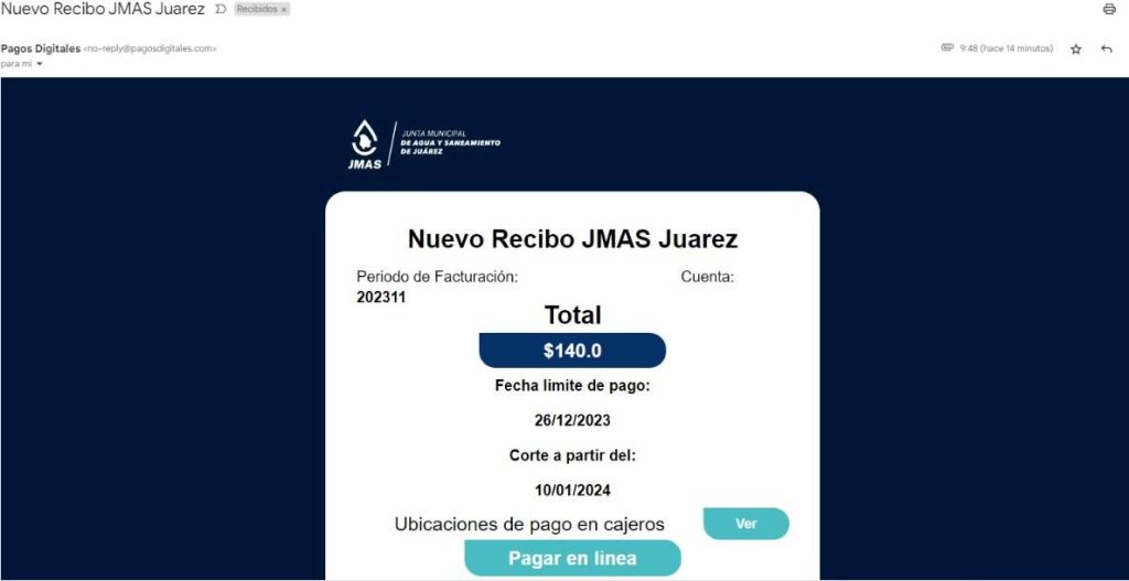 recibo electronico