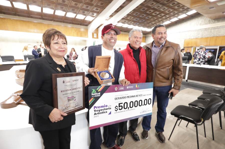 reconocimiento a la trayectoria