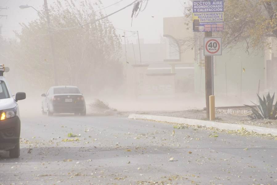 viento y polvo
