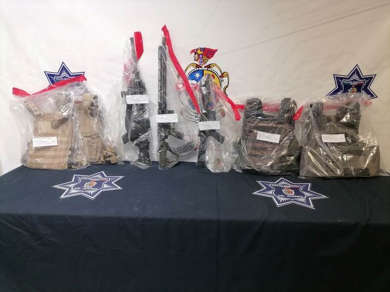 armas aseguradas sspm