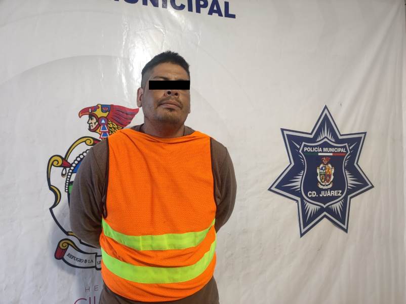 detenido con cristal y marihuana